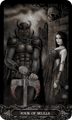 Таро Вампиров Фантасмагория. Значение карт, трактовки. Масть пентаклей