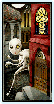 Таро Безумной луны. Значение карт, трактовки. Масть пентаклей