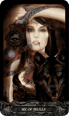 Таро Вампиров Фантасмагория. Значение карт, трактовки. Масть пентаклей