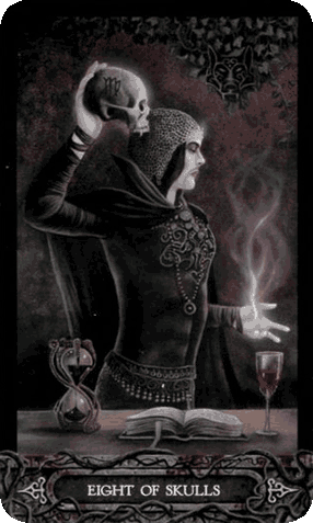 Таро Вампиров Фантасмагория. Значение карт, трактовки. Масть пентаклей