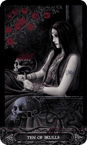 Таро Вампиров Фантасмагория. Значение карт, трактовки. Масть пентаклей