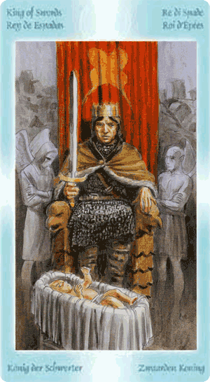 Таро Ангелов хранителей. Значение карт, трактовки. Масть мечей