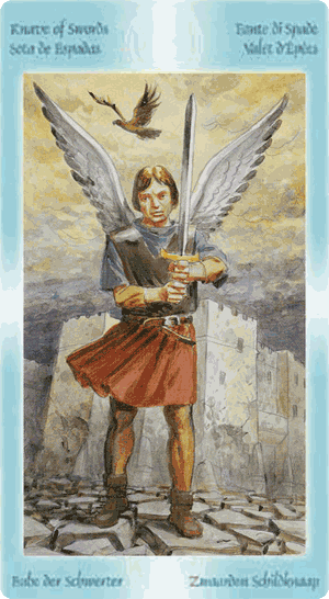 Таро Ангелов хранителей. Значение карт, трактовки. Масть мечей