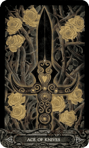 Таро Вампиров Фантасмагория. Значение карт, трактовки. Масть мечей