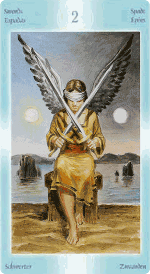 Таро Ангелов хранителей. Значение карт, трактовки. Масть мечей