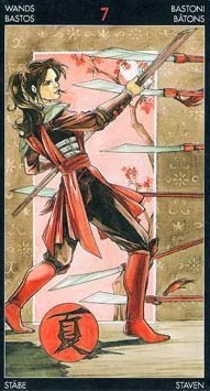 Таро Манга. Значение карт, трактовки. Масть жезлов