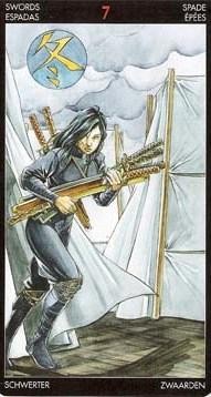 Таро Манга. Значение карт, трактовки. Масть мечей