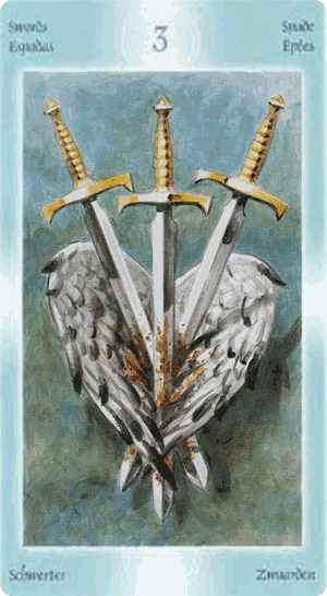 Таро Ангелов хранителей. Значение карт, трактовки. Масть мечей