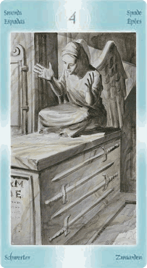 Таро Ангелов хранителей. Значение карт, трактовки. Масть мечей