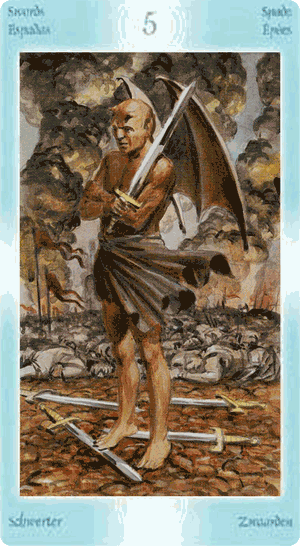 Таро Ангелов хранителей. Значение карт, трактовки. Масть мечей