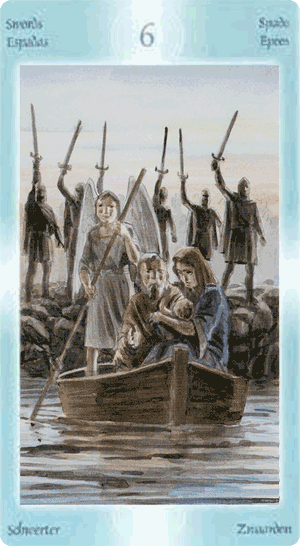 Таро Ангелов хранителей. Значение карт, трактовки. Масть мечей