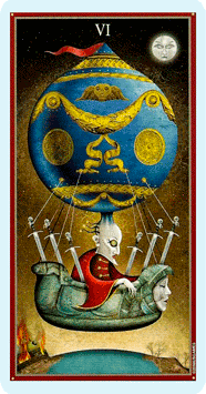 Таро Безумной луны. Значение карт, трактовки. Масть мечей