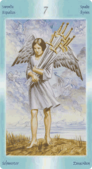 Таро Ангелов хранителей. Значение карт, трактовки. Масть мечей