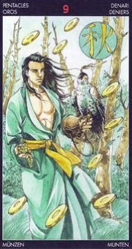 Таро Манга. Значение карт, трактовки. Масть пентаклей