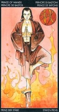 Таро Манга. Значение карт, трактовки. Масть жезлов