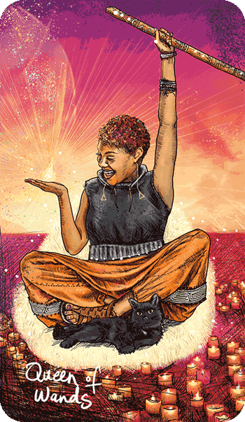 Таро Светлого провидца. Значение карт, трактовки. Масть жезлов