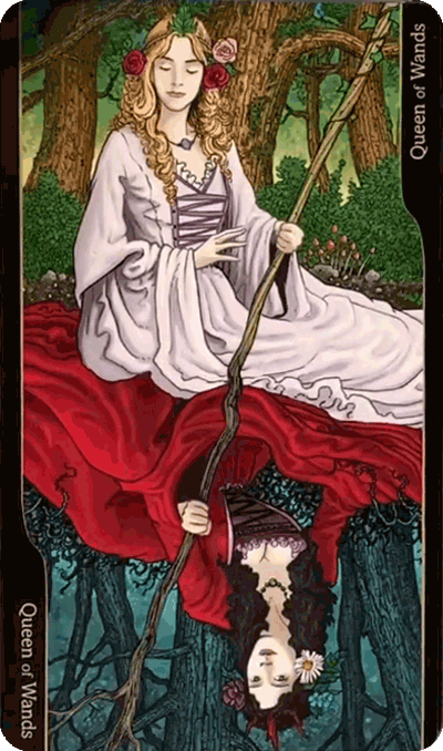 Таро Оппозиций. Значение карт, трактовки. Масть жезлов