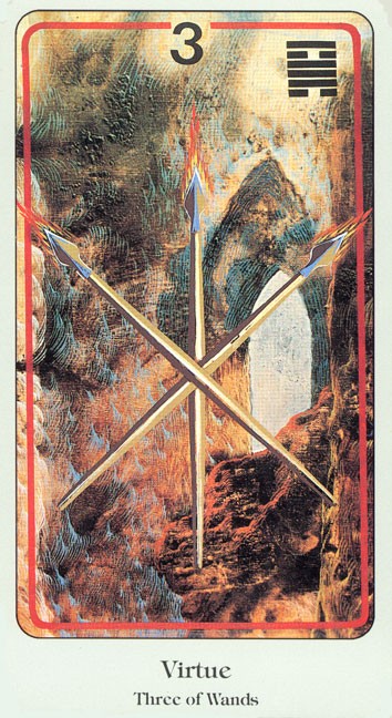 Таро Хайндля. Значение карт, трактовки. Масть жезлов