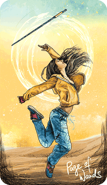 Таро Светлого провидца. Значение карт, трактовки. Масть жезлов