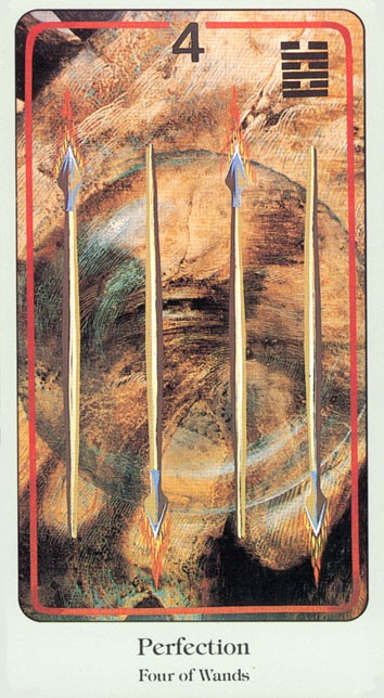 Таро Хайндля. Значение карт, трактовки. Масть жезлов