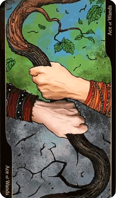 Таро Оппозиций. Значение карт, трактовки. Масть жезлов