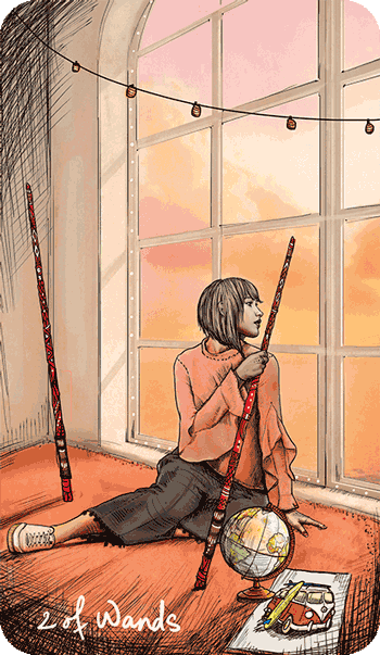 Таро Светлого провидца. Значение карт, трактовки. Масть жезлов