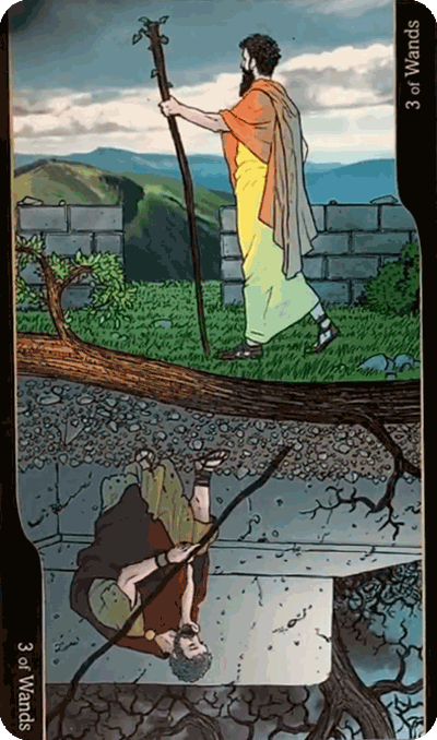 Таро Оппозиций. Значение карт, трактовки. Масть жезлов