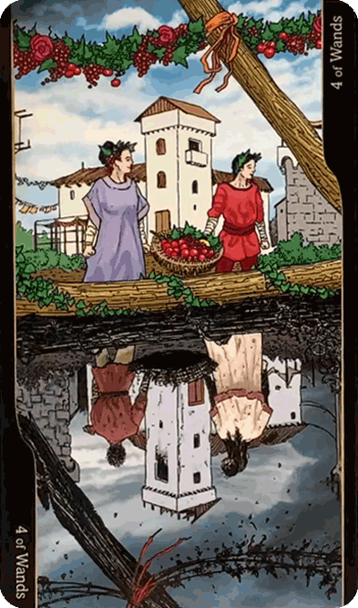 Таро Оппозиций. Значение карт, трактовки. Масть жезлов