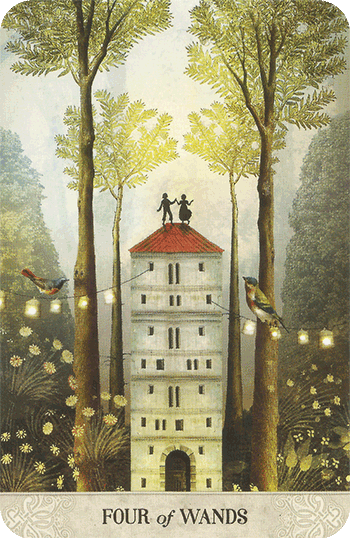 Таро Мистические моменты. Значение карт, трактовки. Масть жезлов