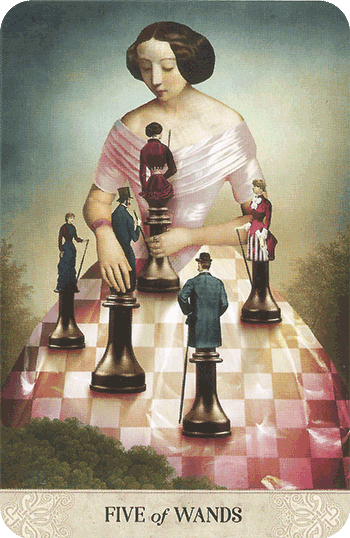 Таро Мистические моменты. Значение карт, трактовки. Масть жезлов