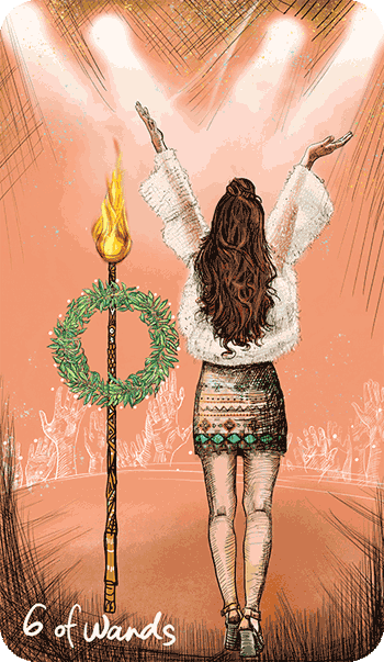 Таро Светлого провидца. Значение карт, трактовки. Масть жезлов