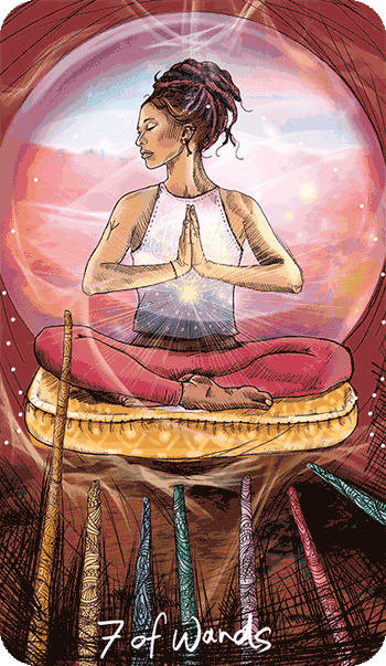 Таро Светлого провидца. Значение карт, трактовки. Масть жезлов