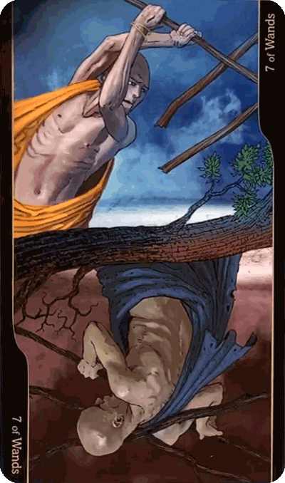 Таро Оппозиций. Значение карт, трактовки. Масть жезлов