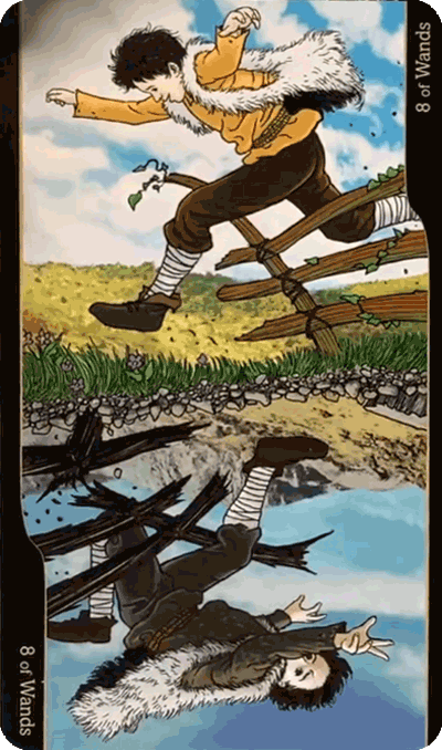 Таро Оппозиций. Значение карт, трактовки. Масть жезлов