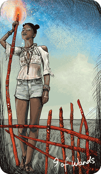 Таро Светлого провидца. Значение карт, трактовки. Масть жезлов