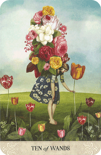 Таро Мистические моменты. Значение карт, трактовки. Масть жезлов