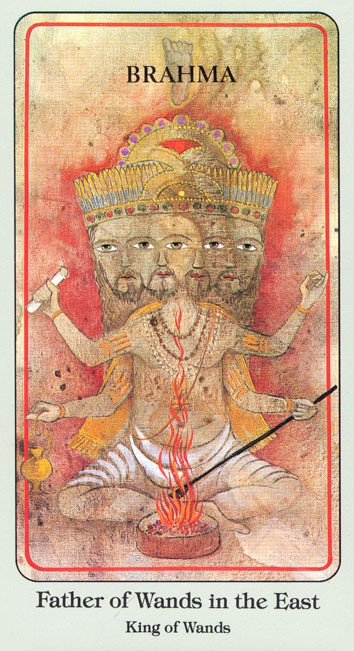 Таро Хайндля. Значение карт, трактовки. Масть жезлов