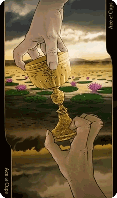 Таро Оппозиций. Значение карт, трактовки. Масть кубков