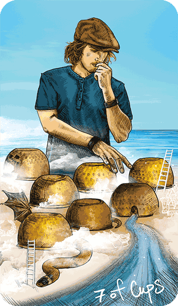 Таро Светлого провидца. Значение карт, трактовки. Масть кубков