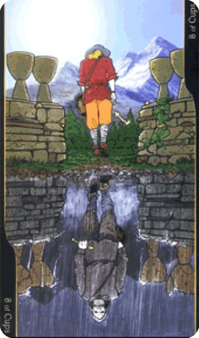 Таро Оппозиций. Значение карт, трактовки. Масть кубков