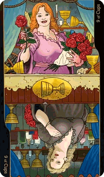 Таро Оппозиций. Значение карт, трактовки. Масть кубков