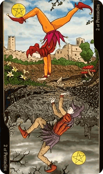 Таро Оппозиций. Значение карт, трактовки. Масть пентаклей