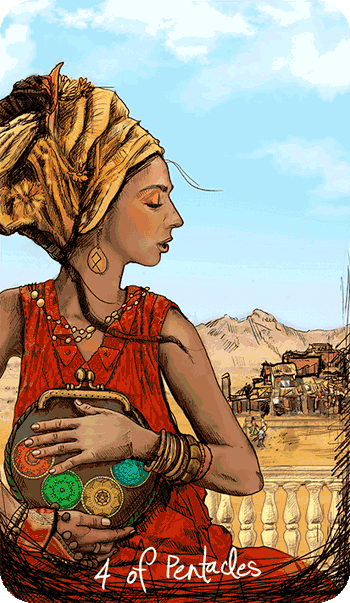 Таро Светлого провидца. Значение карт, трактовки. Масть пентаклей