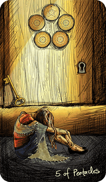 Таро Светлого провидца. Значение карт, трактовки. Масть пентаклей