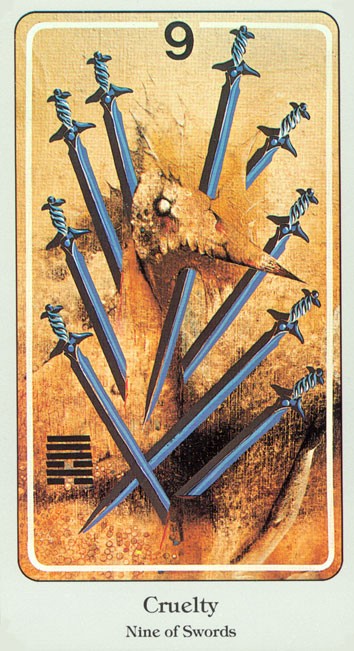 Таро Хайндля. Значение карт, трактовки. Масть мечей 136 Таро Хайндля. Значение карт, трактовки. Масть мечей