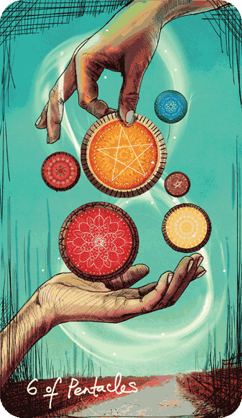 Таро Светлого провидца. Значение карт, трактовки. Масть пентаклей