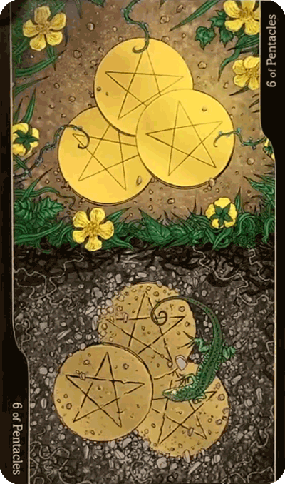 Таро Оппозиций. Значение карт, трактовки. Масть пентаклей