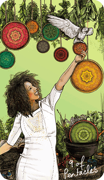 Таро Светлого провидца. Значение карт, трактовки. Масть пентаклей