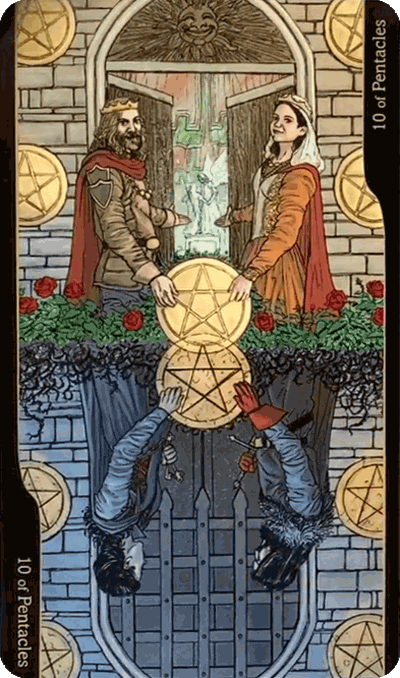 Таро Оппозиций. Значение карт, трактовки. Масть пентаклей