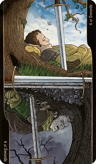 Таро Оппозиций. Значение карт, трактовки. Масть мечей